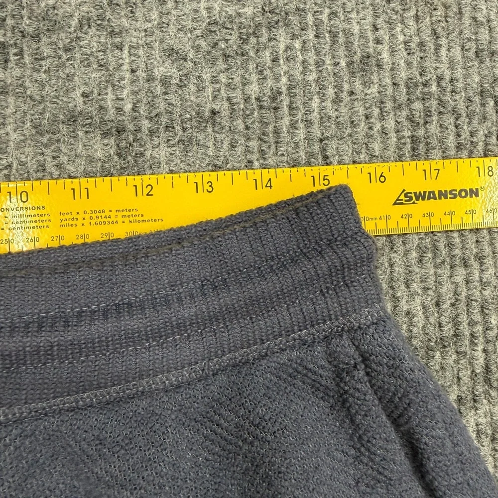 Faherty Freeport Whitewater Sweatshorts Mens M Blue Terry Knit Stretch Shorts